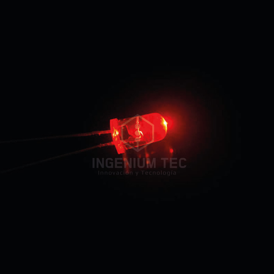 Semáforo Led Color Rojo de 200 MM - INGENIUM TEC 🚦